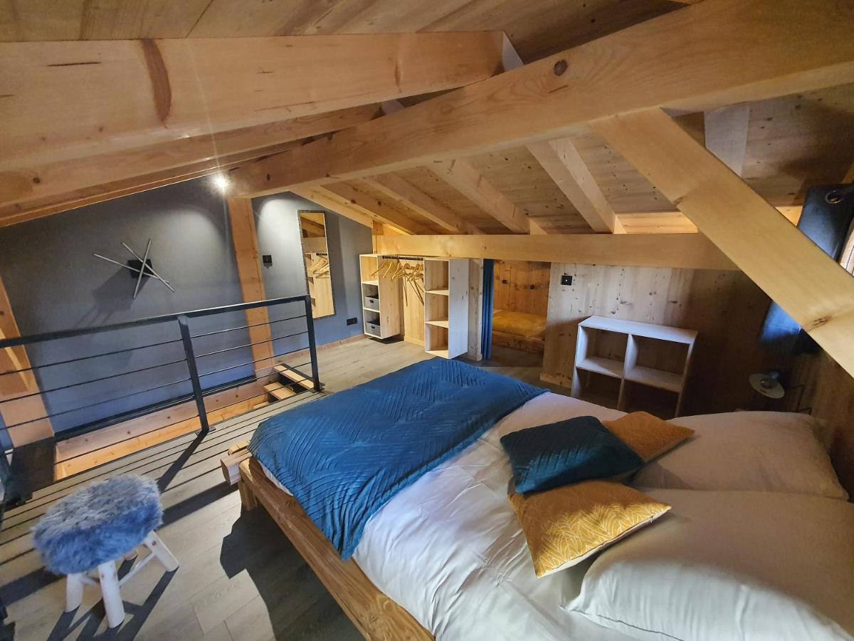 Chalet Cosy Et Moderne Vue Montagnes Seytroux Ngoại thất bức ảnh