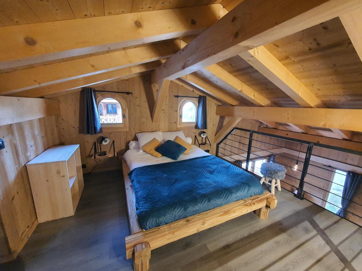 Chalet Cosy Et Moderne Vue Montagnes Seytroux Ngoại thất bức ảnh